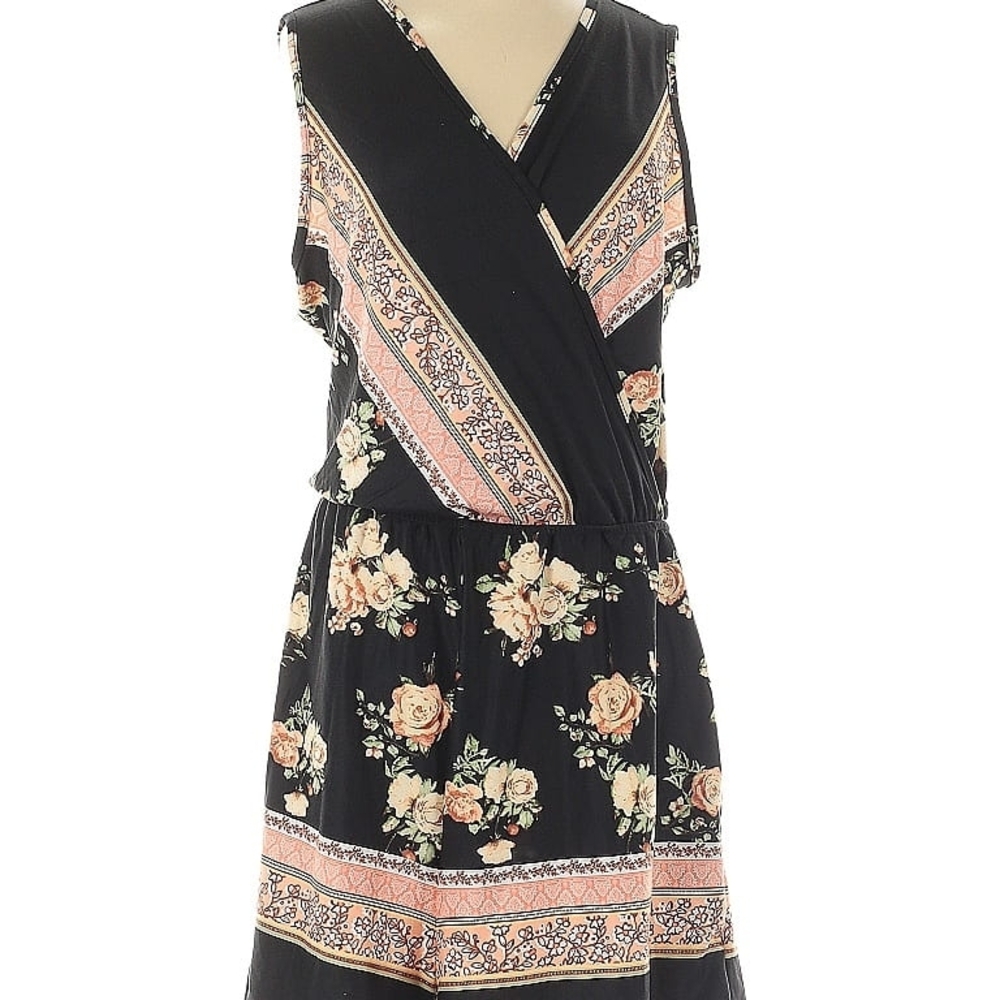 white birch Floral Print Romper